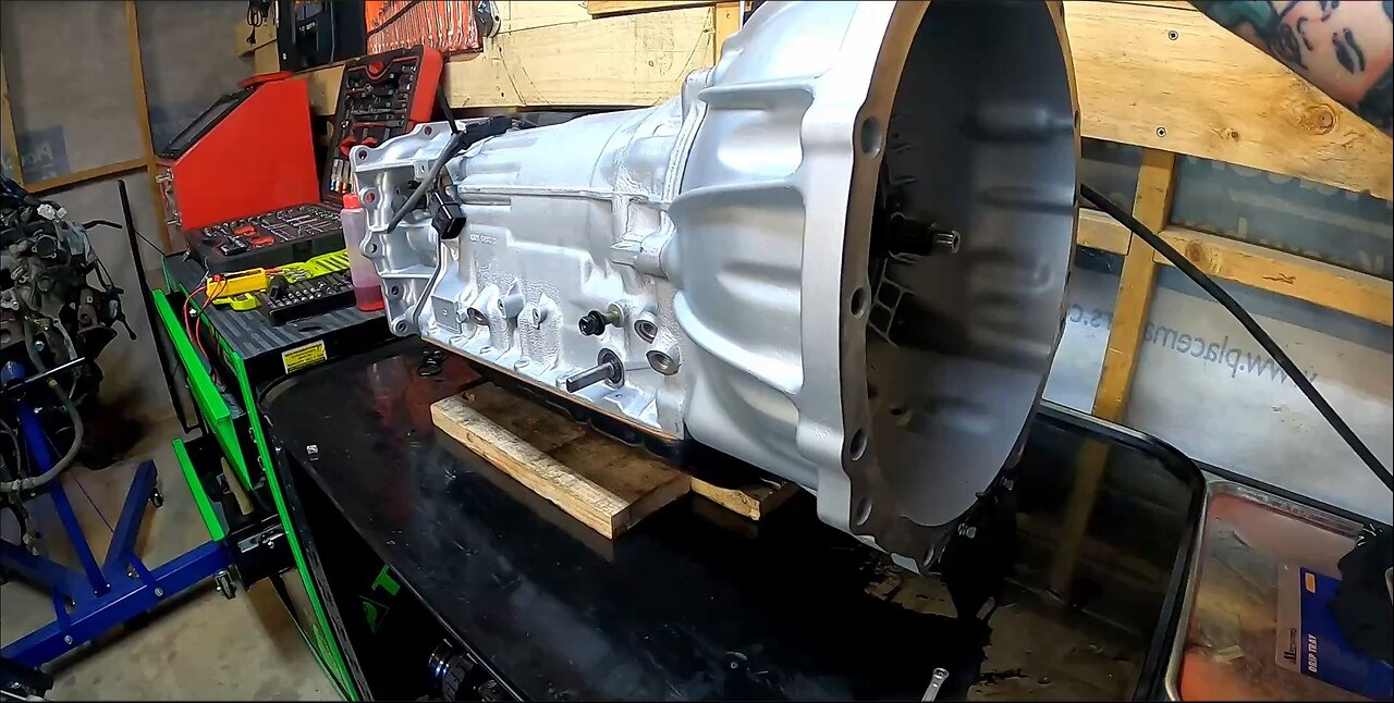 Pajero transmission rebuild.