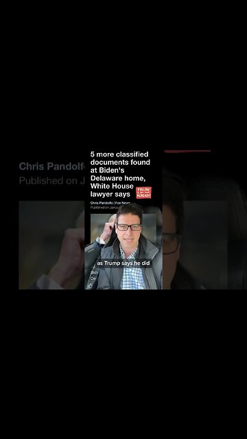 More Classified Docs Found at Biden Delaware Home!