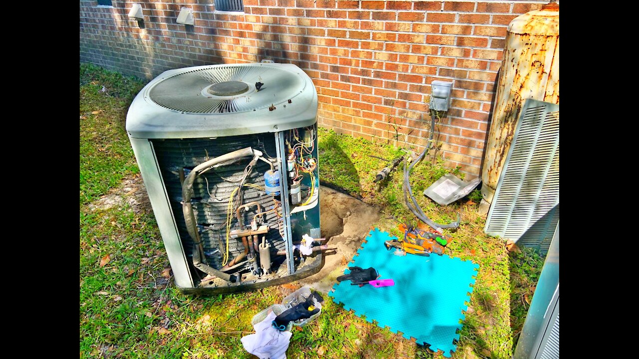 Disconnecting HVAC Systems on a House that Will Be Moved