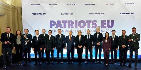 Discurso del español Santiago Abascal desde París como nuevo presidente de Patriots Party