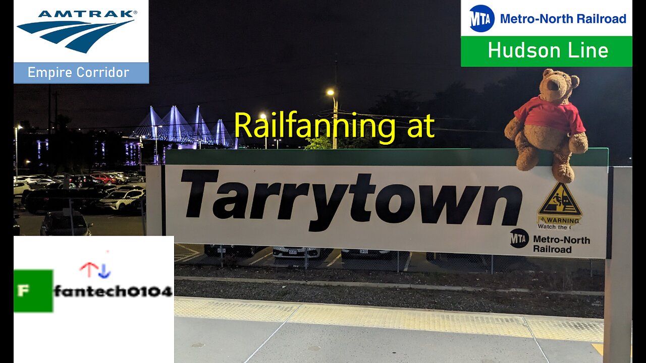 Late-night railfanning at Tarrytown: Featuring Yankee Clipper trains and a CT Rail GP40!