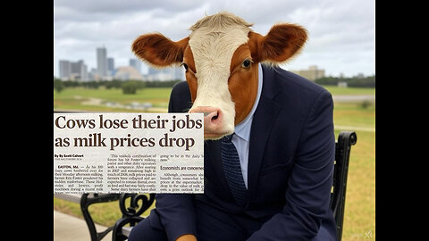 Cows Lose Their Jobs As Milk Prices Drop.