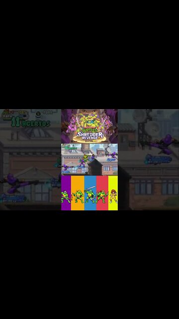 ✅TARTARUGAS NINJAS CORTES #43 - FASE 8