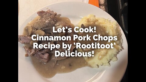 Cinnamon pork chops