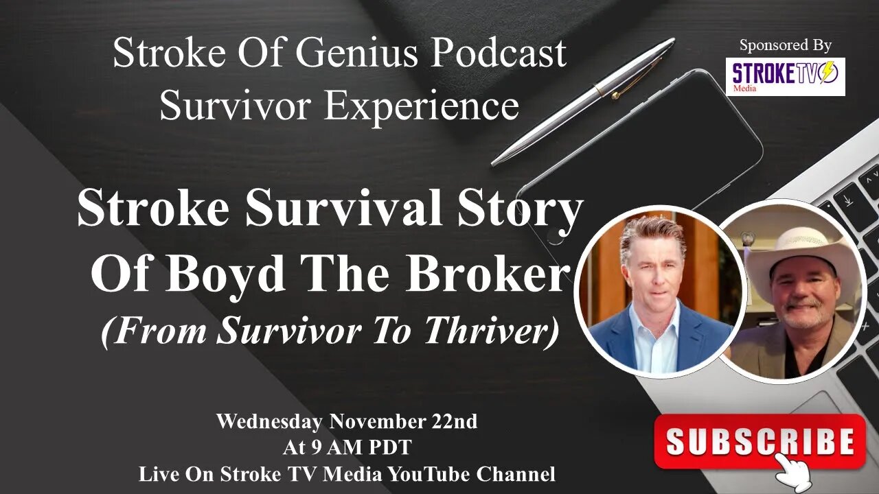 Stroke Survival Story Of Boyd The Broker