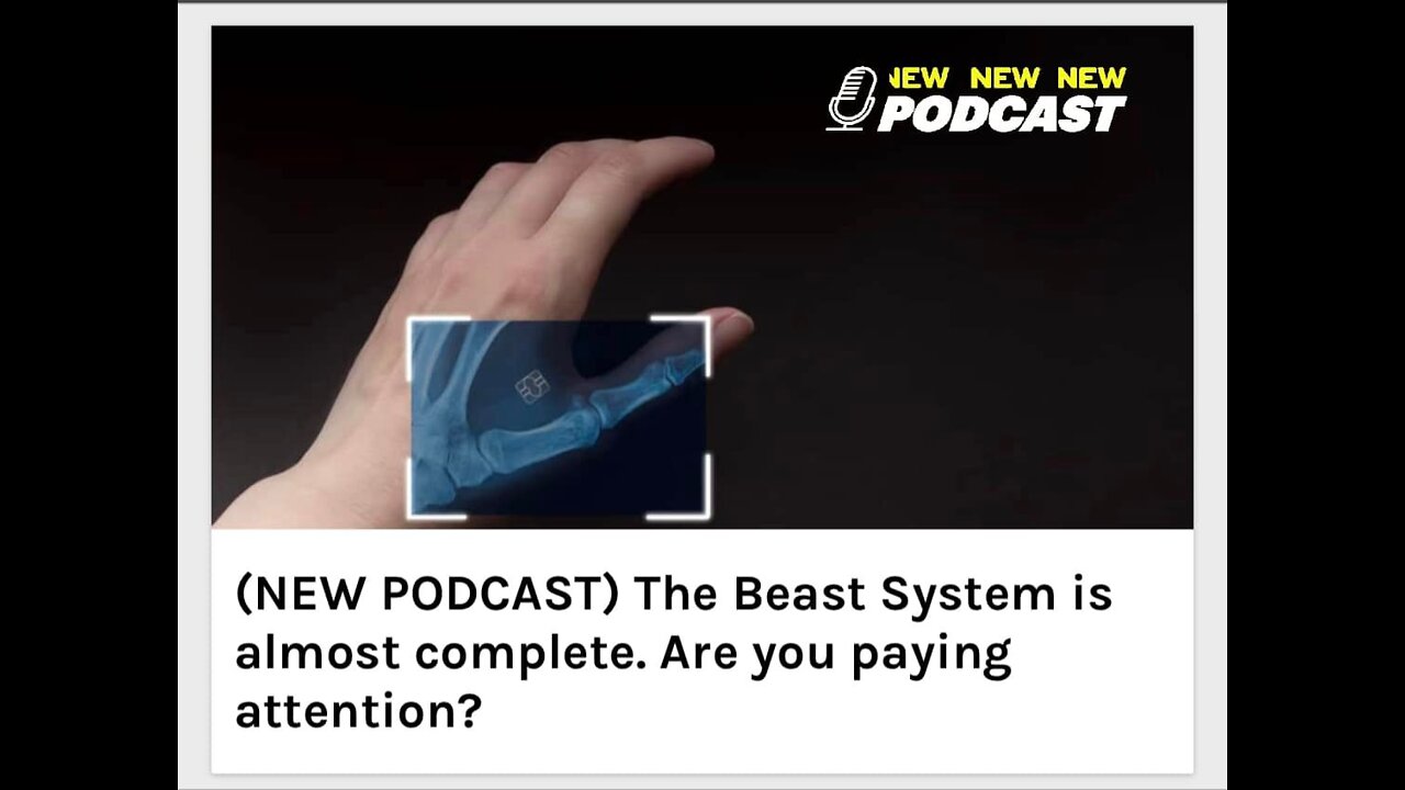 The Beast System is almost complete. Are you paying attention?