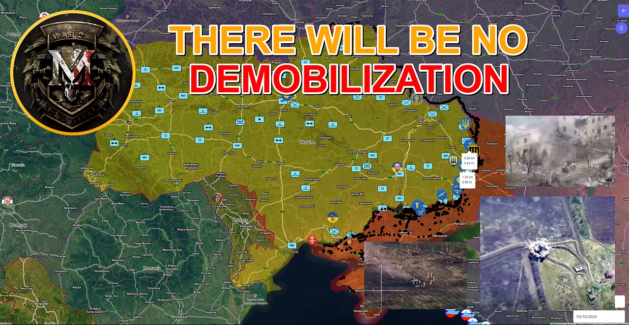 The Russians Entered Urozhaine. Fights Are Going On In Krasnohorivka. Military Summary For 2024.4.10