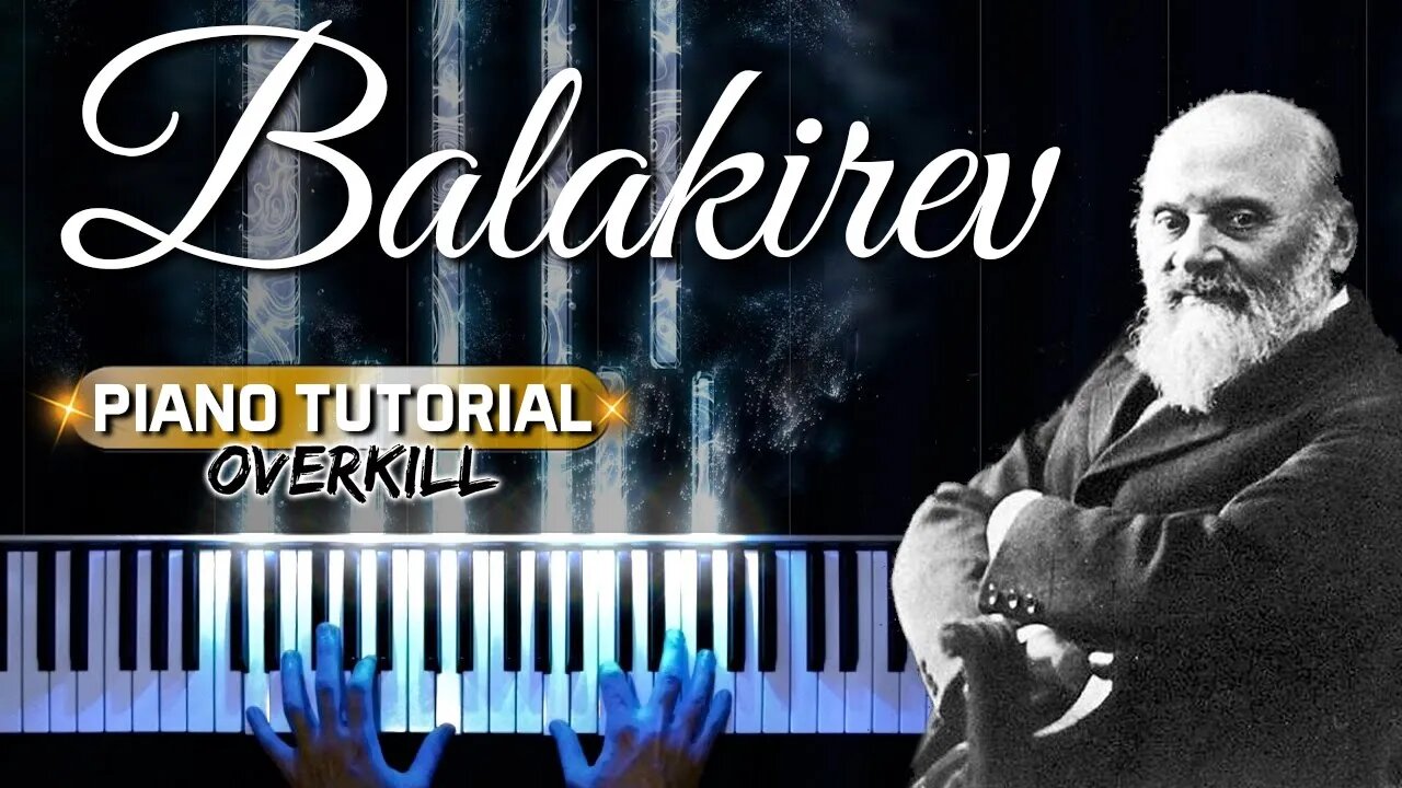 Balakirev - Islamej - Piano tutorial #balakirev #learnpiano #pianotutorial