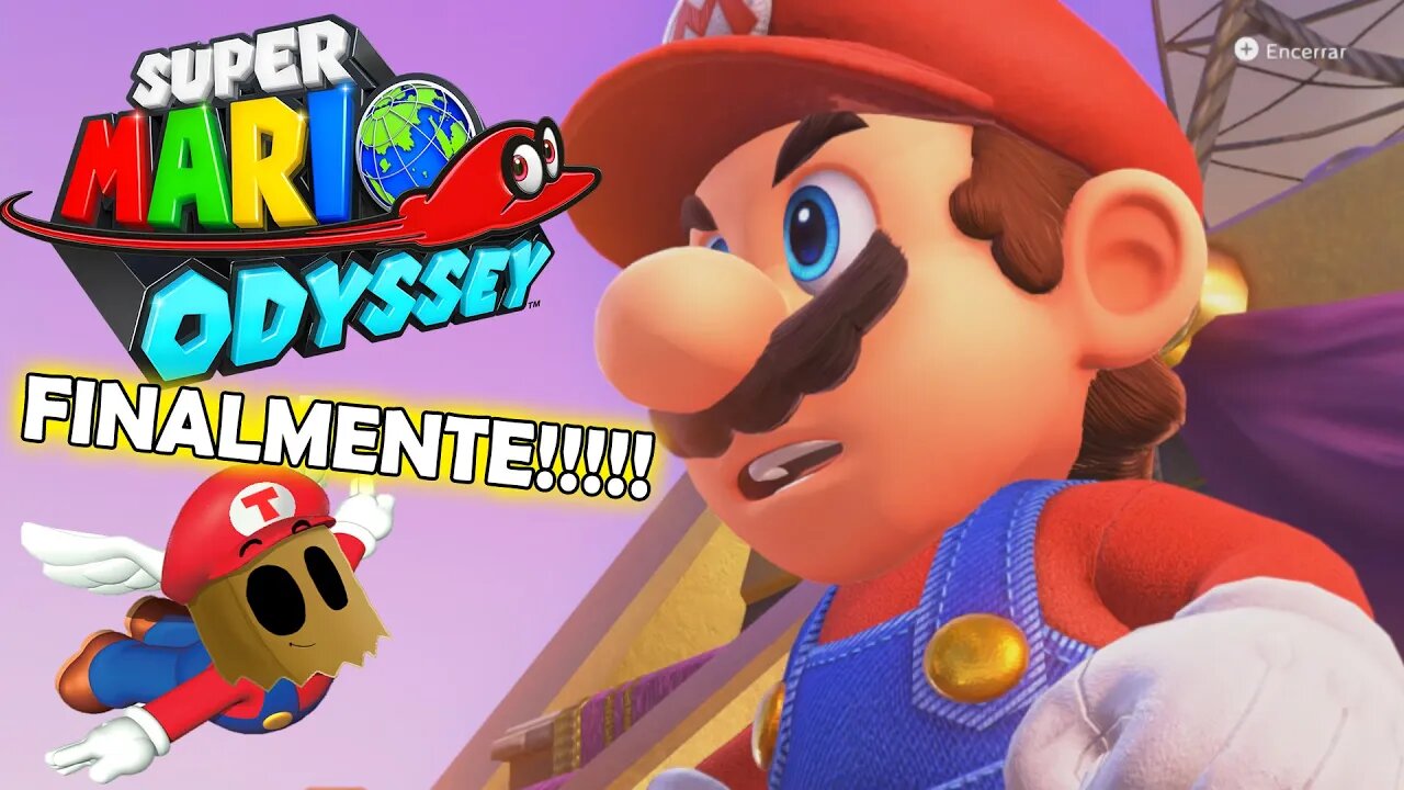 Super Mario Odyssey CHEGOU FINALMENTE