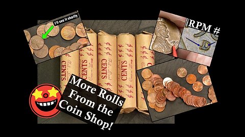 5 (No 7) More Coin Shop Rolls!!!