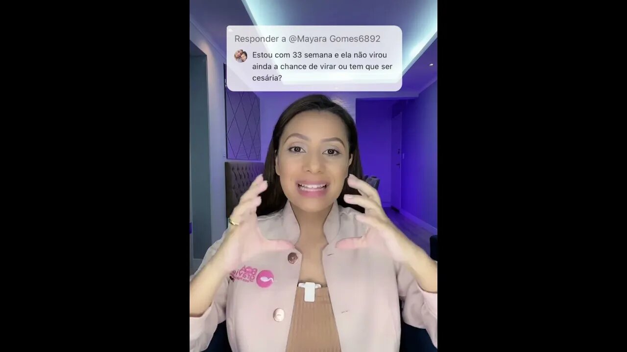 Estou com 33 semanas e o bebê ainda não virou parto vai ser Cesárea?