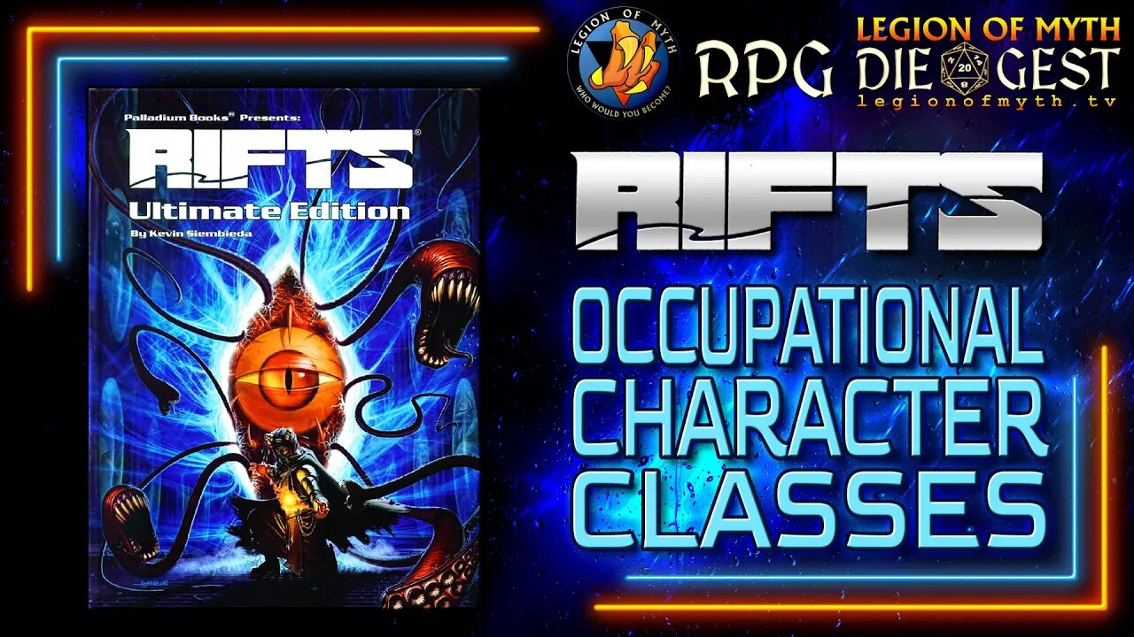 [111-1] - RIFTS ULTIMATE EDITION - Occupational Character Classes