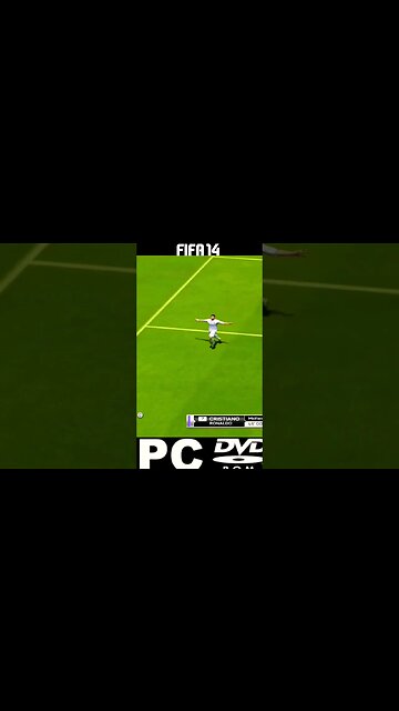 Cristiano Ronaldo Goal & Celebration- FIFA 14 PC #shorts
