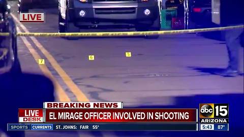 El Mirage officer involved in deadly Youngtown shooting
