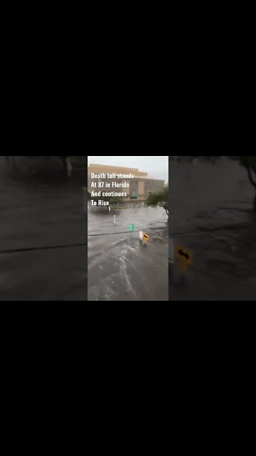 Death toll in Florida stands at 87 continues to rise following hurricane Ian #shorts #hurricaneian ￼