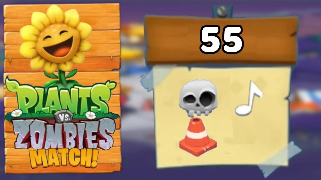 Plants vs Zombies Match Level 55 - New Game 2023 [Beta]