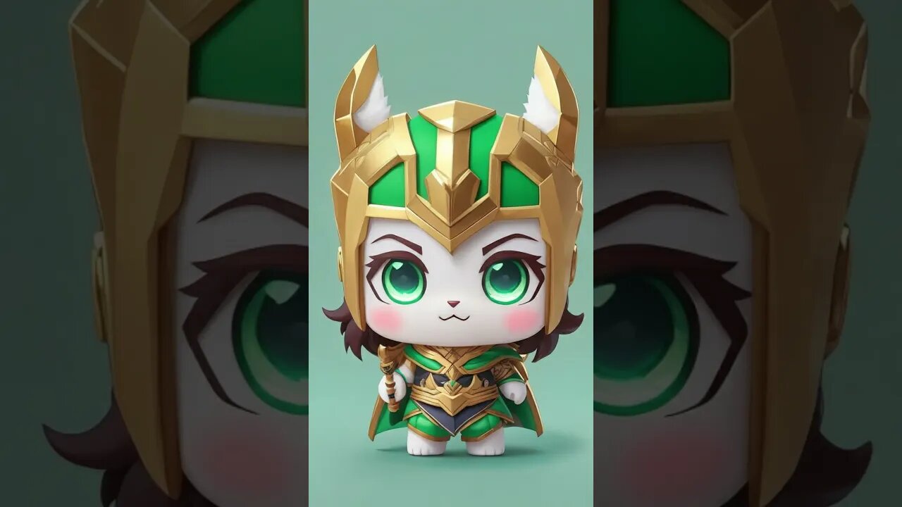 Cute Baby Chibi Loki#shorts#shortvideos#Chibi#Loki