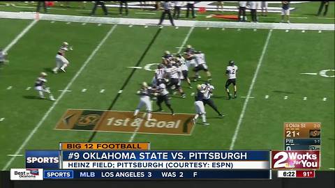 Oklahoma State demolishes Pittsburgh, 59-21