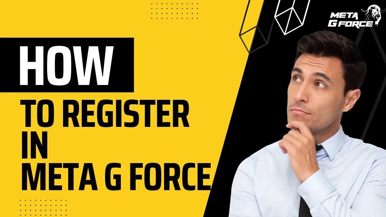 How to register in Meta G Force #MetaGForce #Register #ID