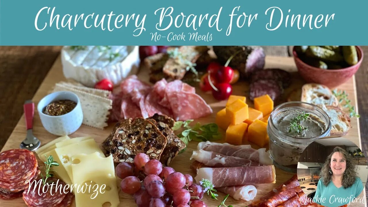 Charcuterie Board No Cook Dinner #15 minute meals #mealsinminutes #charcuterie