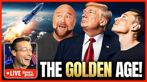 Alex Jones Reacts Live As Trump, Elon Launch New American GOLDEN AGE CNN Salty!