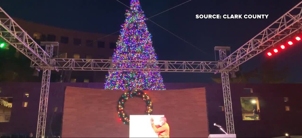 Clark County Christmas tree lighting ceremony