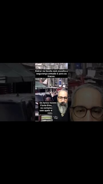 Flavio Dino entra na Maré. Capitão Nascimento ou brabo mesmo. #shorts #flaviodino #noticias #news