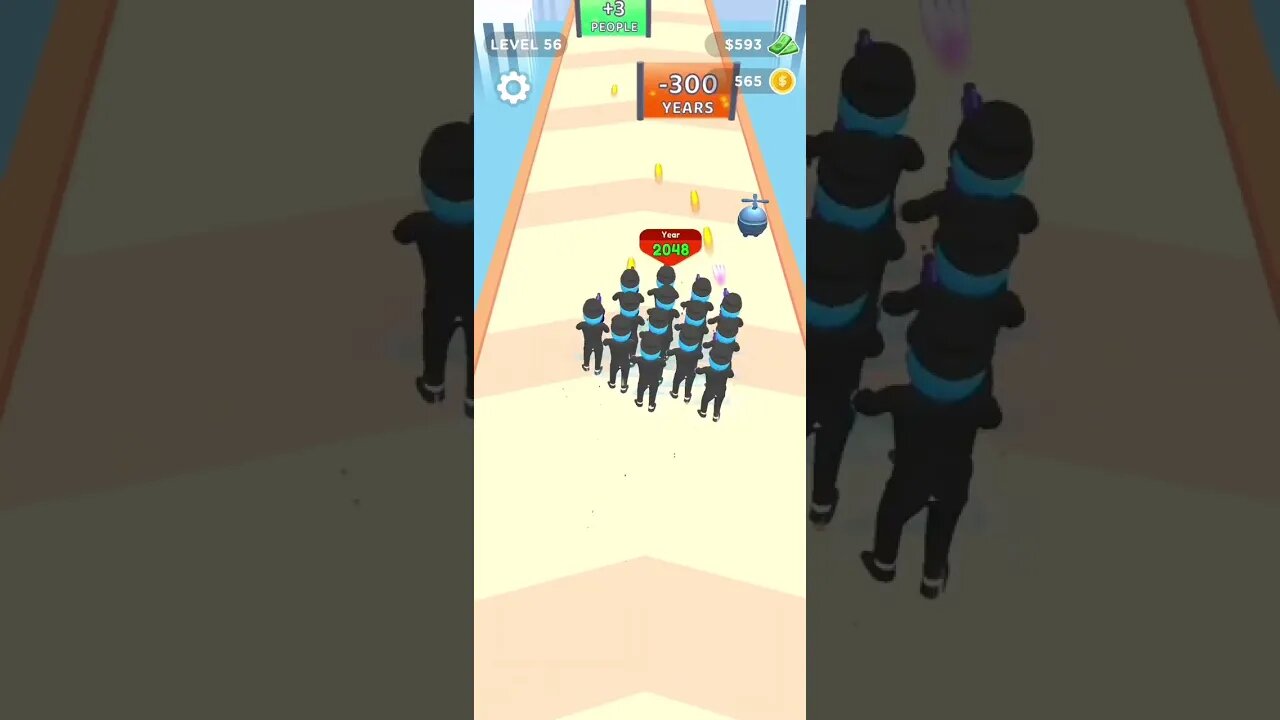 Crowd Evolution 👆