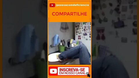 Vamos ver se o youtube vai mostrar este vídeo sobre Pessoa com deficiência