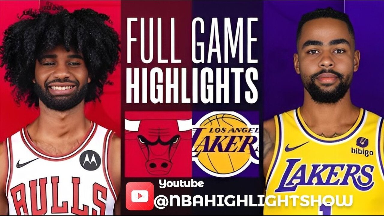 Los Angeles Lakers vs Chicago Bulls Full Game Highlights | Jan 25 | 2024 NBA Season