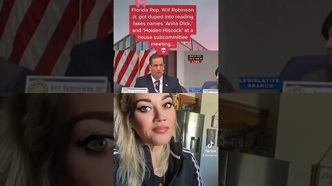 Florida politician gets TROLLED HARD! Literally 😂 #shorts #tiktok #florida #viral #lol