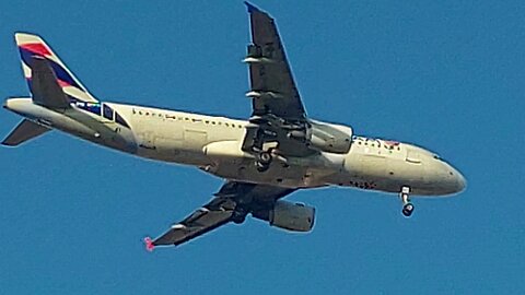 Airbus A320 PR-MYR coming from Brasília to Fortaleza