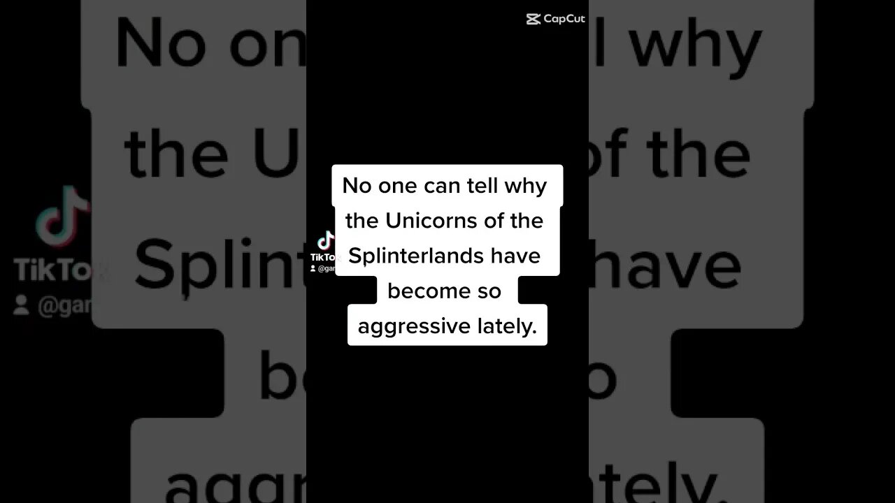 Sacred Unicorn | 🦄 Lore Masters' Splinterlands Quote #shorts