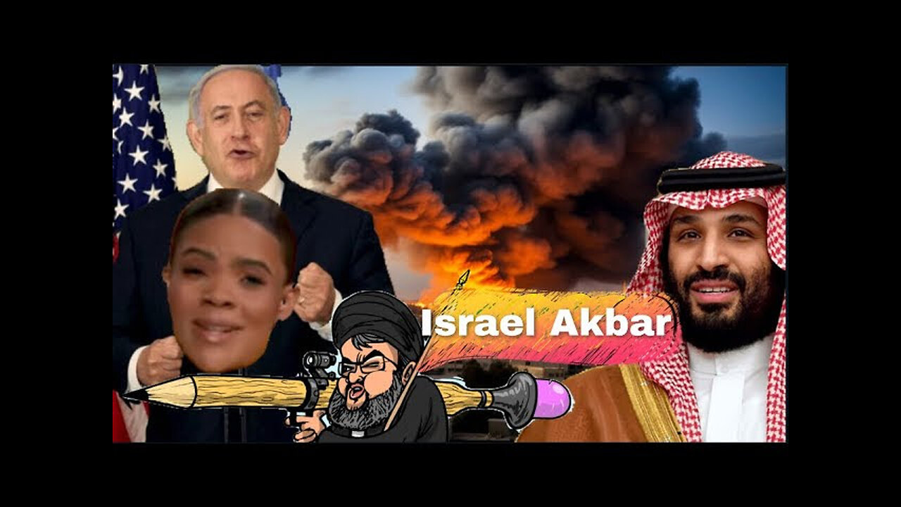 Candace Owens: Hizb Allah and Qatar will invade Israel and Saudis are laughing | Malay Subs |