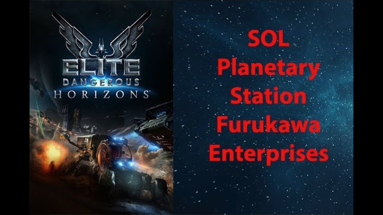 Elite Dangerous: Permit - SOL - Planetary Station - Furukawa Enterprises - [00060]