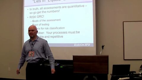 Risk Assessment Validation Going Beyond the Control Set Chris Gray Part 1