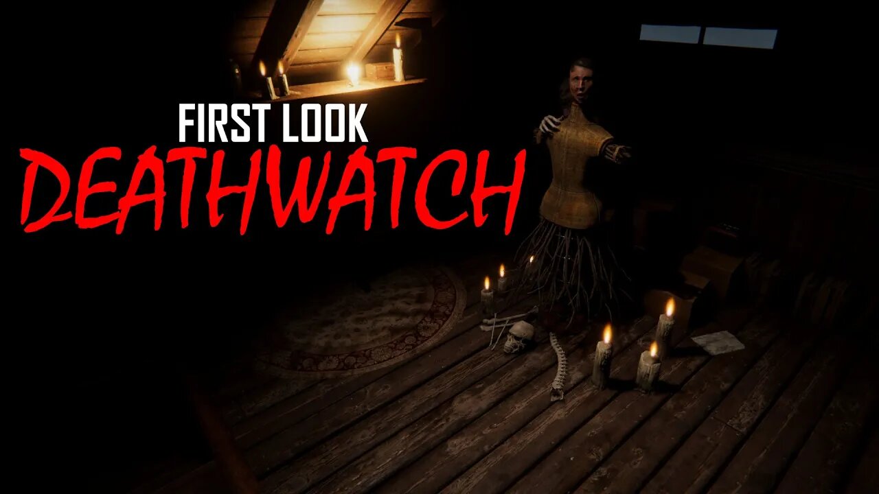 DEATHWATCH First Look | New ghost hunting game #live