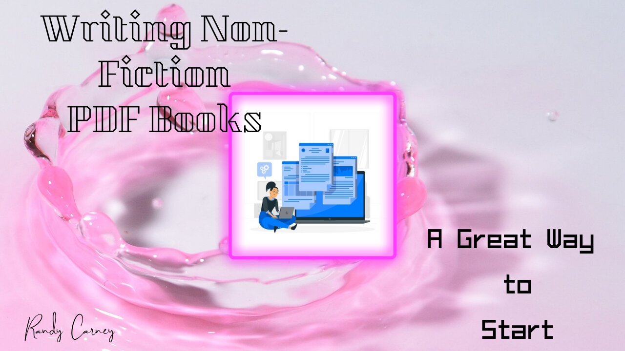 Writing Nonfiction PDF Books - A Great Way to Start