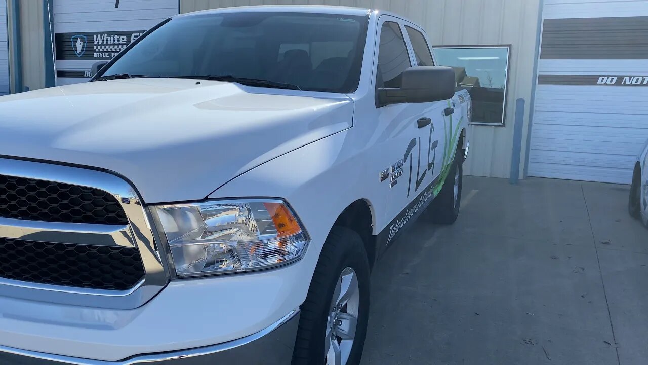 Tulsa Auto Wraps | White Glove Auto | Ram 1500 Wrap