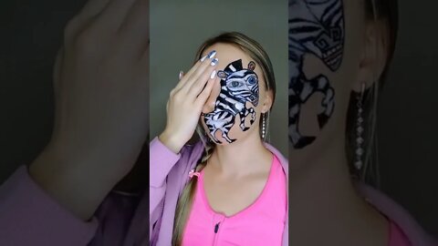 Super zebra face mask)))#shorts#tiktok