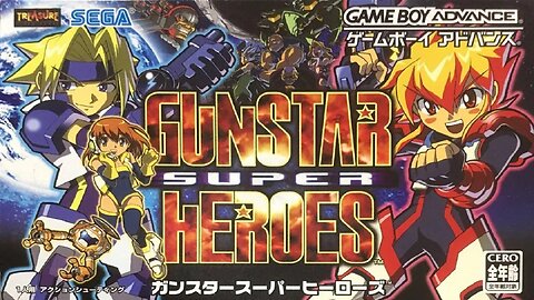 Gunstar Super Heroes - GBA - Stage 02 Moon 1