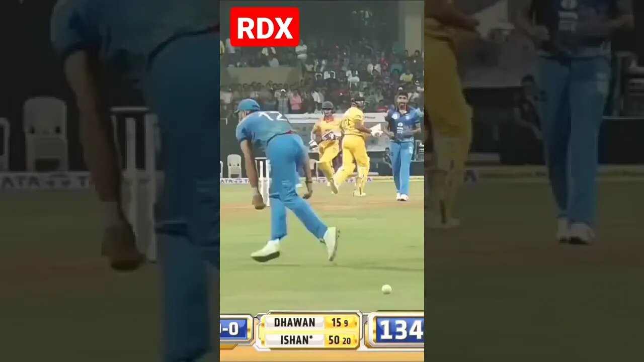 Ishan Kishan 4 on Bumraah Yuvraj