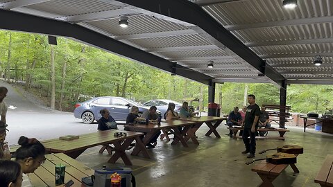 Prayer and opening service . Pastor Arlis “Building a HOSPITAL, not a MUSEUM” 8/13/23