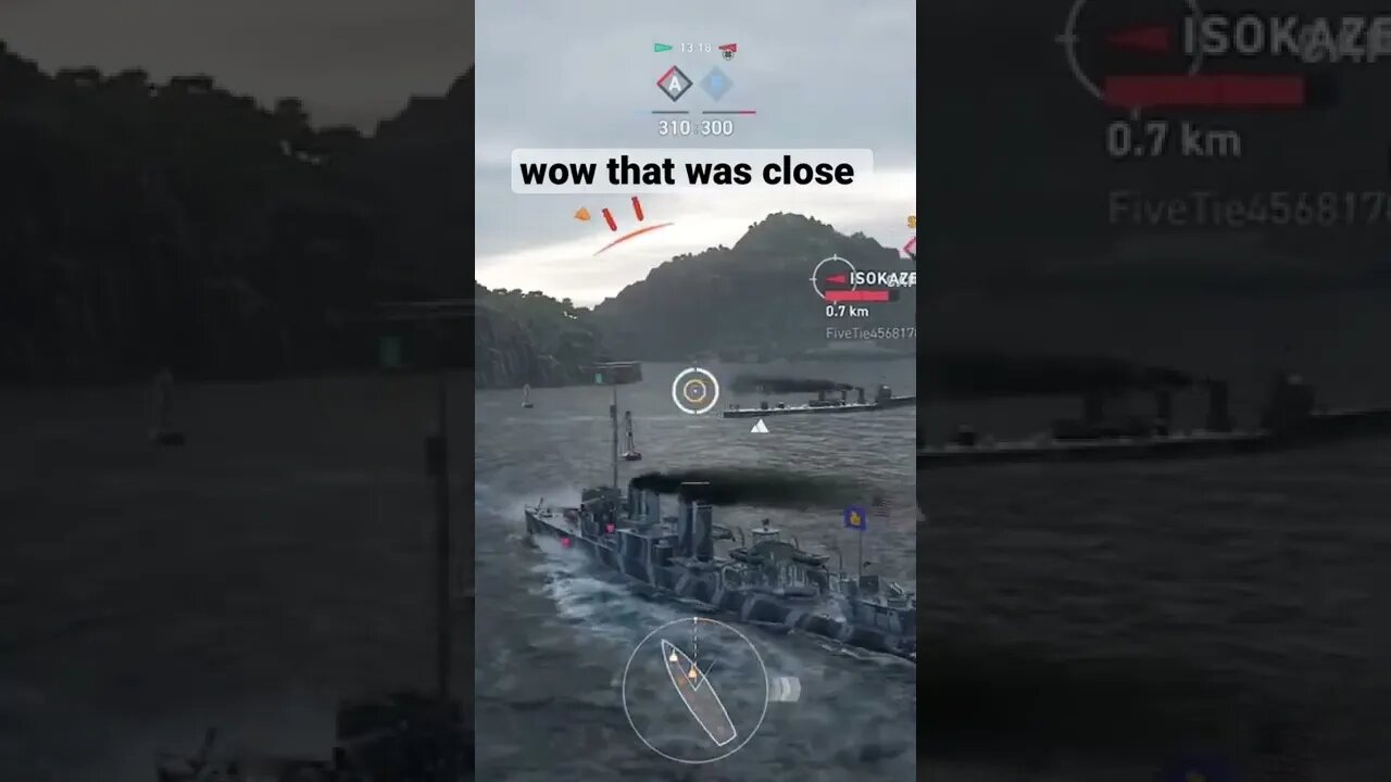 warship legends- One on one battle Almost ended bad for me