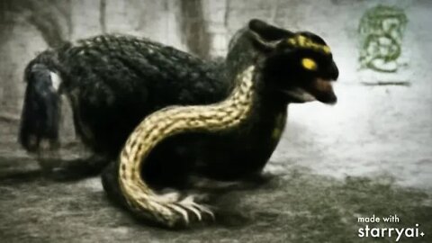 The basilisk animated