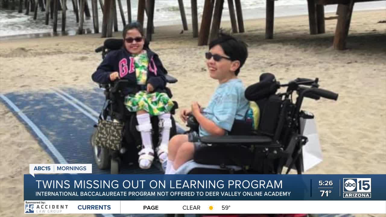 Twins missing out on learning program