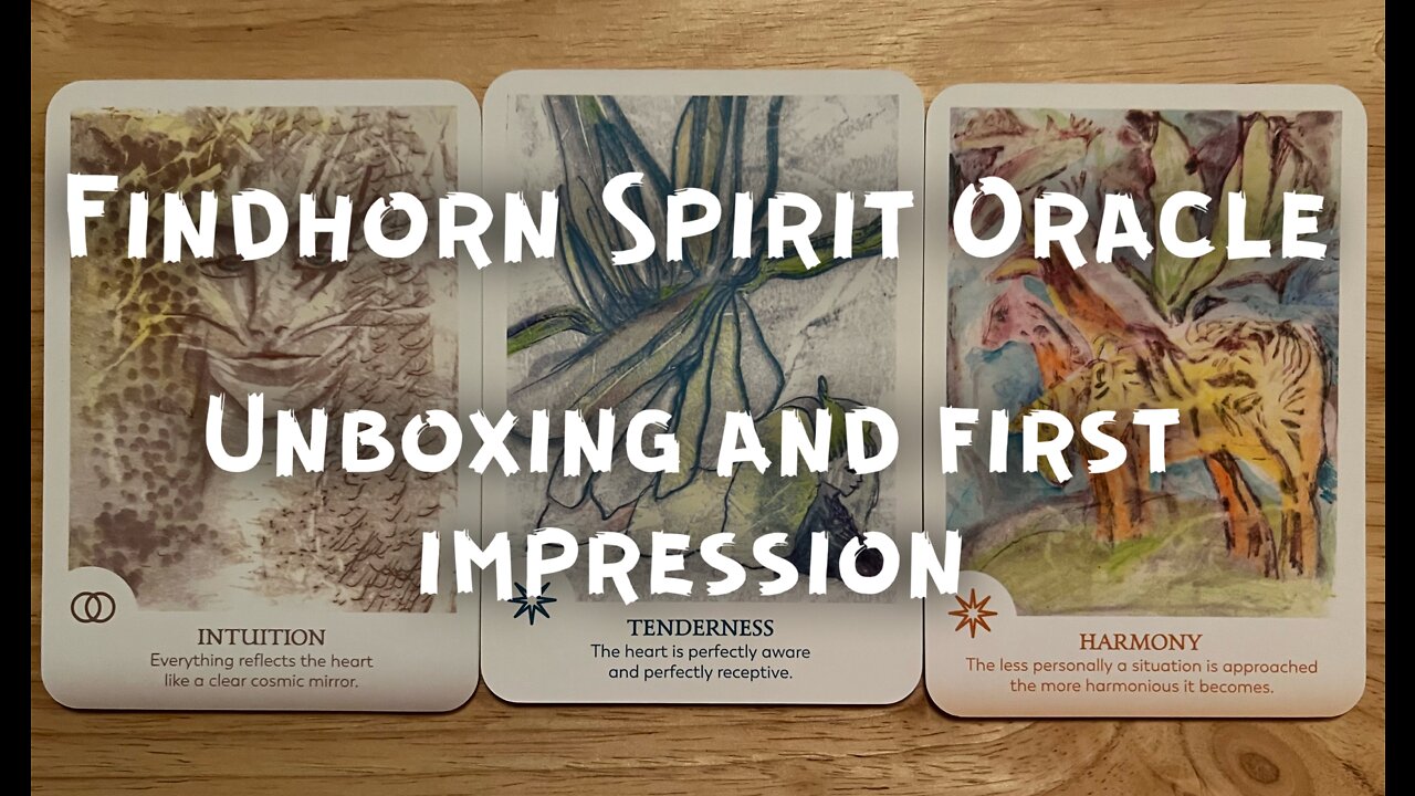 Findhorn Spirit Oracle Cards