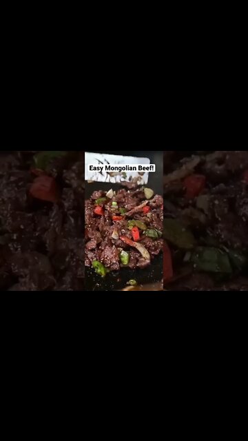 Love Mongolian beef!