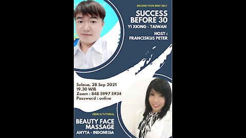 Success Before 30 Tutorial dan Beauty Face Massage