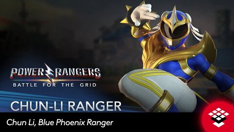 Power Rangers: Battle for the Grid - Chun Li, Blue Phoenix Ranger